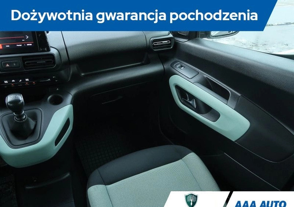 Citroen Berlingo cena 62000 przebieg: 179229, rok produkcji 2019 z Pisz małe 106